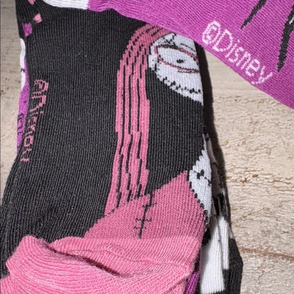 The Nightmare Before Christmas Jack Skellington Purple Low-Cut Socks - 6 Pack - Picture 3 of 10